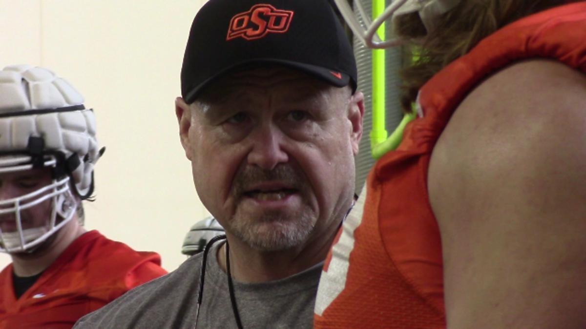 Charlie Dickey may have a decision to make on the offensive line. 